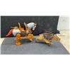 Image 2 : Vintage Action Figures, Battlecat, Stridor, Pegasus, Poinsetter - Rare 1960’s (Dr Seuss), Bronze