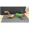 Image 5 : Vintage Action Figures, Battlecat, Stridor, Pegasus, Poinsetter - Rare 1960’s (Dr Seuss), Bronze