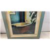 Image 5 : Seven Framed Art Prints: Red Foxes, Native American, Bathrooms, Children, Largest 14 × 11 1/2”