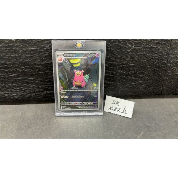 Pokémon TCG Slowbro Illustration Rare Holographic Full Art Card