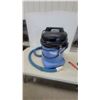 Image 1 : Commercial Blue and Black Wet/Dry Vacuum with Hose and Power Cord