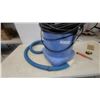 Image 3 : Commercial Blue and Black Wet/Dry Vacuum with Hose and Power Cord