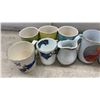 Image 6 : Assorted Teapots, Coffee and Espresso Cups, and Saucers, including Floral Teapots