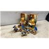 Image 6 : DAVIDsTEA Teapot and 2 Cups with Saucers, Hair Dryer, Curling Iron, 2 Decorative Plates