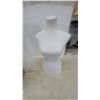 Image 2 : Paylesshere XU-F340-White Female Mannequin Torso, Stand, and Hardware; Meas: 36 × 25 × 71cm