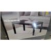 Image 2 : Espresso Coffee Table and Hardware Package, 40.9” W x 20” D x 17.2” H