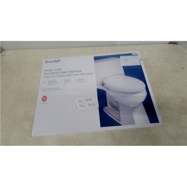 Brondell Swash CL99 Non-Electric Bidet Toilet Seat and Installation Guide