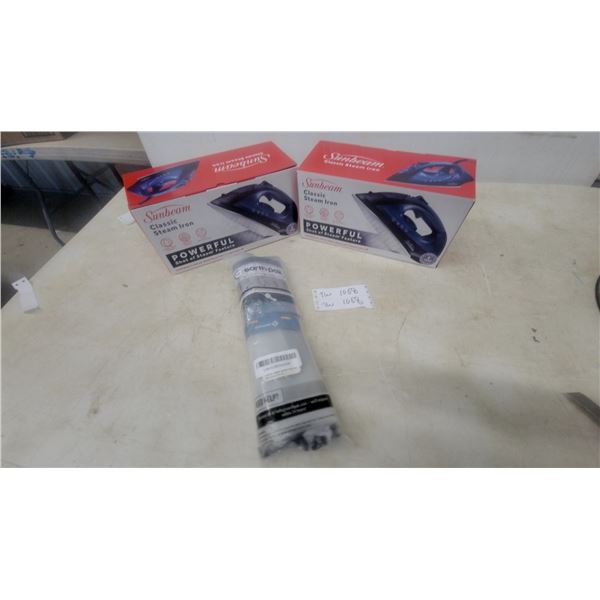 Sunbeam Classic Steam Irons and Earthpak Water Filter