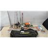 Image 1 : HT Icefish.com Ice Fishing Rods, Reels, Tackle Bag, Red Wolf Leaders