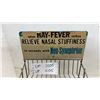 Image 2 : Vintage Neo-Synephrine Hay-Fever Countertop Display Rack