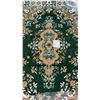 Image 3 : Green and Gold Floral Pattern Area Rug 128 × 94