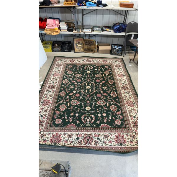 Large Area Rug with Floral and Paisley Pattern 130 × 93