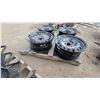 Image 2 : Four ALCAR 81406 Steel rims 5-Lug