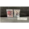 Image 1 : Connor Bedard and Jeremy Roenick Autographed Chicago Blackhawks Rookie Cards