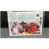 Image 3 : Connor Bedard and Jeremy Roenick Autographed Chicago Blackhawks Rookie Cards