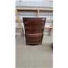 Image 1 : Mahogany Bow Front Chest of Drawers and Serpentine Chest of Drawers