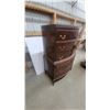 Image 2 : Mahogany Bow Front Chest of Drawers and Serpentine Chest of Drawers