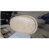 Image 5 : Rattan and Bamboo Oval Table Base with Braided Detail