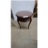 Image 1 : French Provincial Style Oval Side Table with drawer 22”×28”×20”