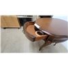 Image 4 : French Provincial Style Oval Side Table with drawer 22”×28”×20”