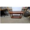 Image 1 : Wood Console Table with Drawer and Lower Shelf 28”×48”×20”