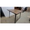 Image 4 : Mid-Century Modern Style Dining Table with Tapered Legs 30”×32”×32”
