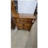 Image 2 : Pair of Wooden Nightstands with Two Drawers and Two Cabinets 17”×24”×26”