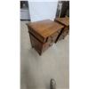 Image 4 : Pair of Wooden Nightstands with Two Drawers and Two Cabinets 17”×24”×26”