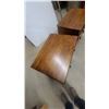 Image 5 : Pair of Wooden Nightstands with Two Drawers and Two Cabinets 17”×24”×26”