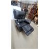 Image 6 : Black Leather Recliner and Rocker La-Z-Boy
