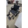 Image 3 : Drive Medical Black Wheelchair with Detachable Footrests and Armrests