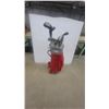 Image 1 : TNT Golf Club Set with Red Bag, Drivers, Irons, and Putter, 12 Clubs
