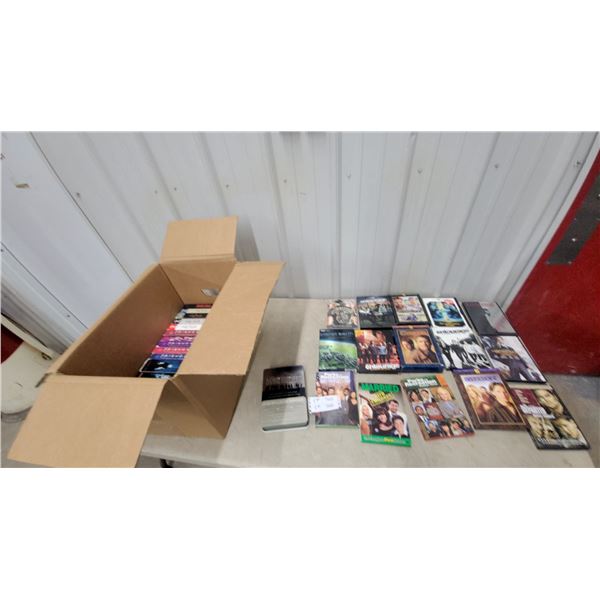 DVDs: Friends, 24, Sopranos, Nip/Tuck, Everwood, Entourage, The Untouchables