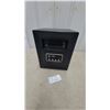 Image 1 : Black Infrared Heater with Digital Display and Control Panel, Power Cord 1500 watt