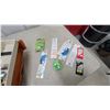 Image 5 : Two Tackle Boxes with Fishing Lures, Hooks, and Line; Eagle Claw Hooks