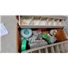 Image 7 : Two Tackle Boxes with Fishing Lures, Hooks, and Line; Eagle Claw Hooks