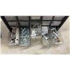 Image 2 : Two Multi-Drawer Parts Organizers with Assorted Fasteners, Screws, Nuts, Bolts, Washers and More