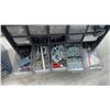 Image 4 : Two Multi-Drawer Parts Organizers with Assorted Fasteners, Screws, Nuts, Bolts, Washers and More