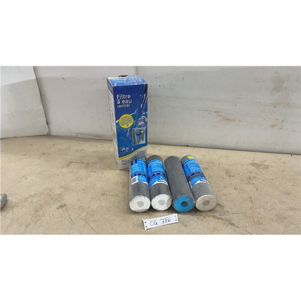 Rainfresh Whole House Water Filter Housing and Four CF2 Chlorine, Taste and Odour Cartridges