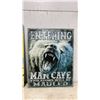 Image 3 : Two Metal Signs: Trespasser Notice and “Entering Man Cave”
