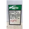 Image 1 : Vintage Sprite Changeable Letter Sign with Letters, Numbers, and Symbols 28 × 17