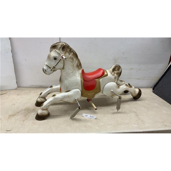 Vintage Mobo Prairie King Ride-On Walking Horse Toy by Sebel, England, Circa 1950s