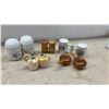 Image 6 : Large Collection of Ceramic, Metal, and Glass Salt and Pepper Shakers, Floral, Souvenir