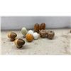Image 7 : Large Collection of Ceramic, Metal, and Glass Salt and Pepper Shakers, Floral, Souvenir