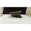 Image 1 : Uniform Cap with Black Visor and Chin Cord