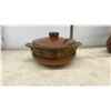 Image 9 : Cambrian Stoneware Brown Glazed Dinnerware Set Including Plates, Coffee Pot, Tureen
