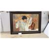Image 1 : Brownridge Framed Oil on Canvas Painting, Signed, 30 1/2 × 42”