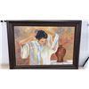 Image 6 : Brownridge Framed Oil on Canvas Painting, Signed, 30 1/2 × 42”