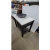 Image 6 : Modern Vanity with Vessel Sink and Marble Top