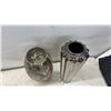 Image 4 : Room Decor, Brushed Planters, Vases, Bottle, White Vases, Sputnik Orb, Mosaic Ball